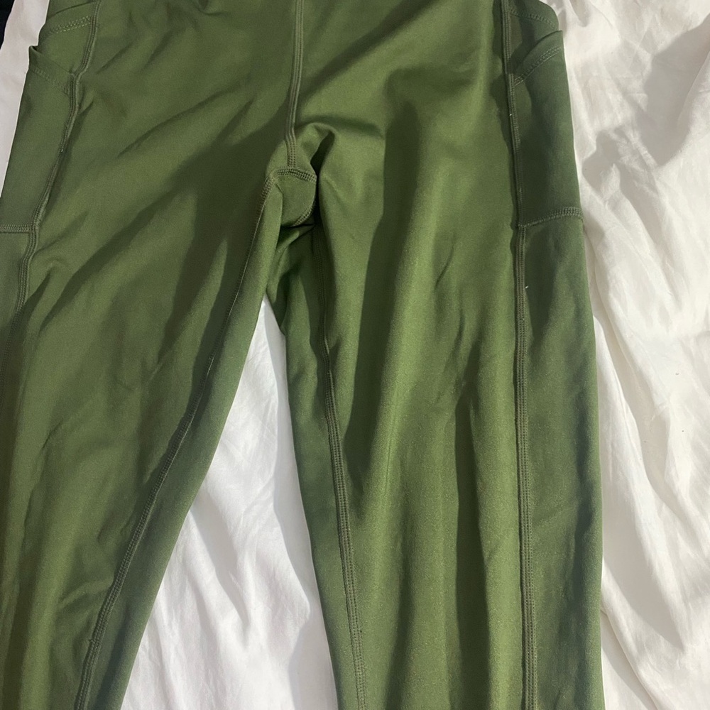 Olive Green Leggings